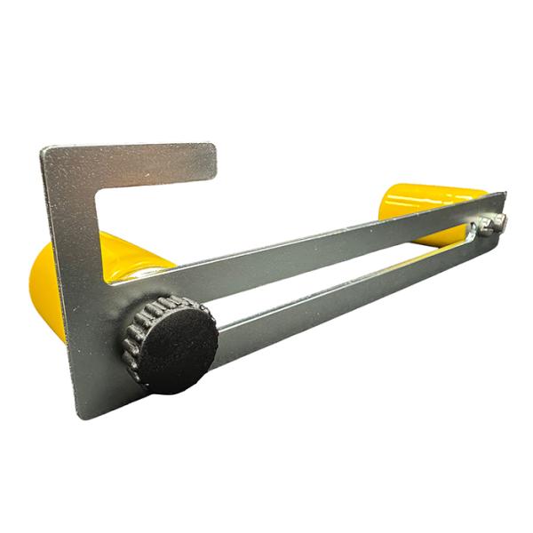 キャスターサンド 1個 AR-4232 台車の車輪部に、工具不要で後付けできる簡易ストッパー 車輪サ...