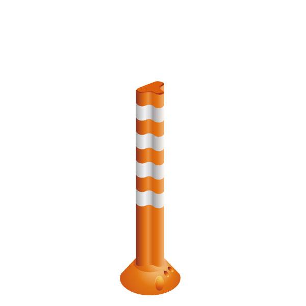 保安道路企画 ポストフレックス スタンダードタイプ　高さ1000mm　１本　 視線誘導標 PF100...