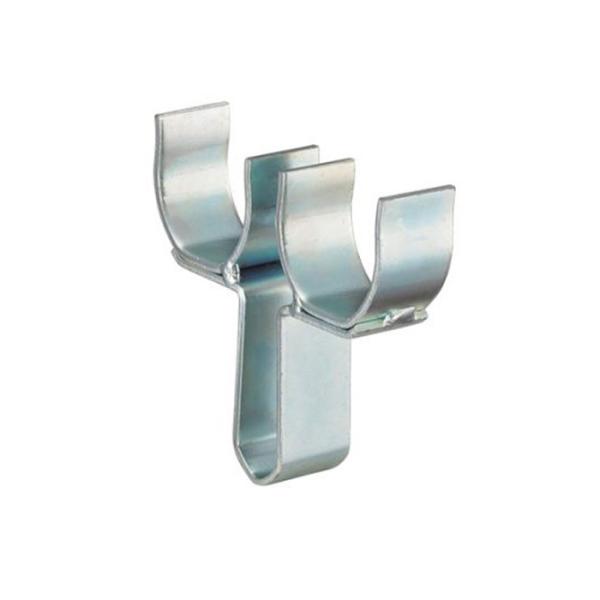 （個人宅配送不可）KS タイ当板 丸パイプ用 丸用スラブ受W型 Φ48.6用 80個 国元商会 クニ...