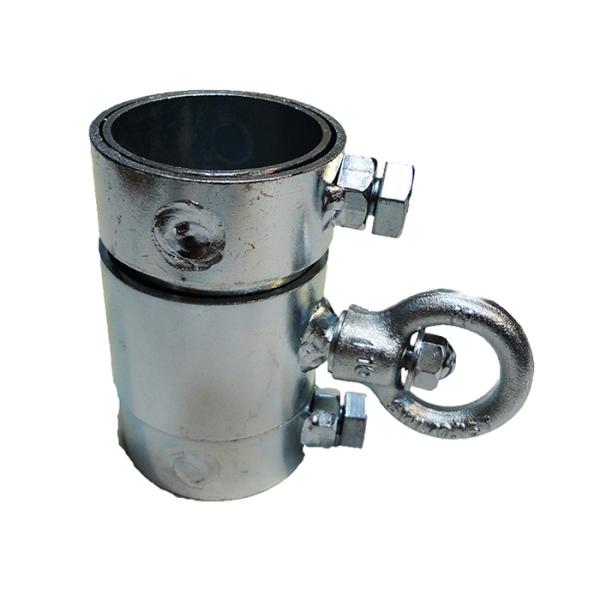 F金具 吹流し用 φ48.6パイプ用 吹流しを単管パイプに取り付ける金具 KMX 強風対策 風速目視