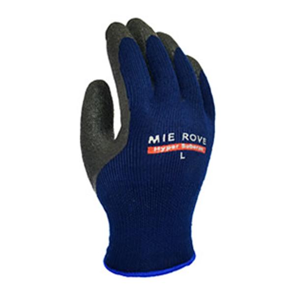 ハイパースベラン 手袋 5双 mci 防寒手袋 寒さを防ぐ ゴム背抜き防寒手袋 一重タイプ 暖かいの...