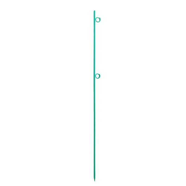 ロープスティック（緑）Φ14×1500を5本セット（個人宅配送不可）二段掛け可能 ダブル ロープピン...