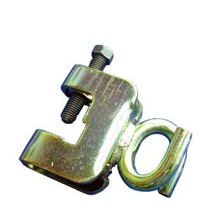 ロック式で安全、鉄骨クランプ、2個セット ロック式で安全、鉄骨