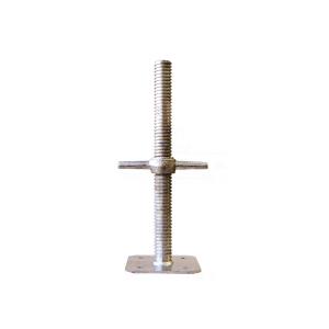ジャッキベース 6本 φ34×380mm HJB 380L 枠組足場 仮設工業会認定品 