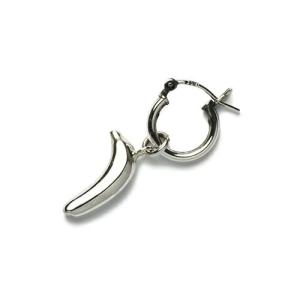 JAM HOME MADE ジャムホームメイド そんなバナナフープピアス -SILVER- メンズ レディース ゴールド ギフト 両耳 プチプラ 本物