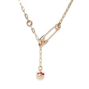 sanrio（サンリオ） ハローキティ ネックレス K18 ゴールド
