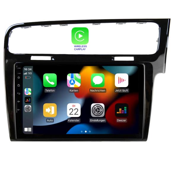 VW GOLF7 2013- GPSナビ 10.1インチ Androidメディアナビ Apple C...