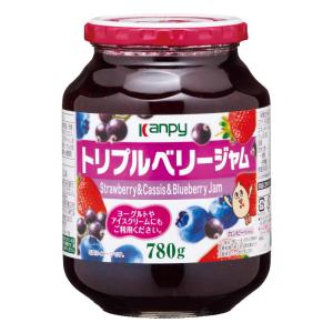 徳用サイズ 工場直送 ケース販売 カンピー トリプルベリージャム780g×6個