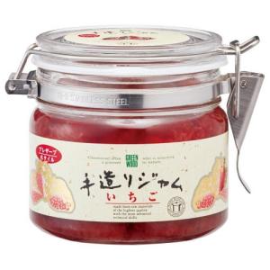 無添加　ジャム　大容量　GREENWOOD手造りジャムいちご　530ｇ　ジャム瓶　賞味期限2024.8.6