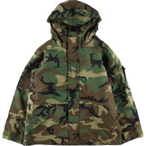 古着 98年納品 米軍 U.S.ARMY ECWCS 1st GEN 後期型 ウッドランドカモ 迷彩 ミリタリー ゴアテックスパーカー X-LARGE-REGULAR /eaa215608