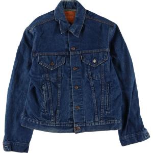 古着 リーバイス Levi's デニムジャケット Gジャン USA製 メンズM /eaa230349｜jamtrading1