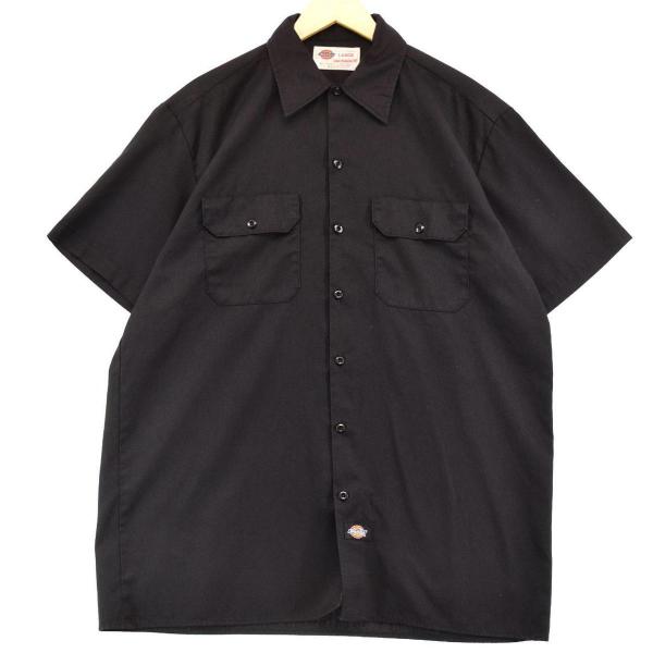 古着 ディッキーズ Dickies 半袖 ワークシャツ メンズL /eaa244065 【LP231...