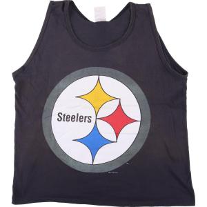 古着 90年代 ARTEX NFL PITTSBURGH STEELERS ピッツバーグスティーラーズ タンクトップ USA製 メンズM ヴィンテージ /eaa258335 【SS2312】｜jamtrading1