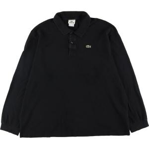 古着 ラコステ LACOSTE フランス企画 長袖 ポロシャツ メンズXL /eaa270277｜jamtrading1