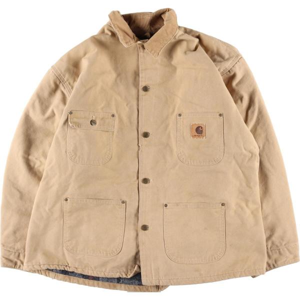 古着 カーハート Carhartt ミシガンチョアコート ダック地ワークジャケット メンズXXL ヴ...