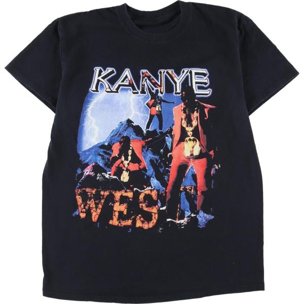 古着 KANYE WEST カニエ ウェスト ラップTシャツ ラップT メンズL /eaa32565...