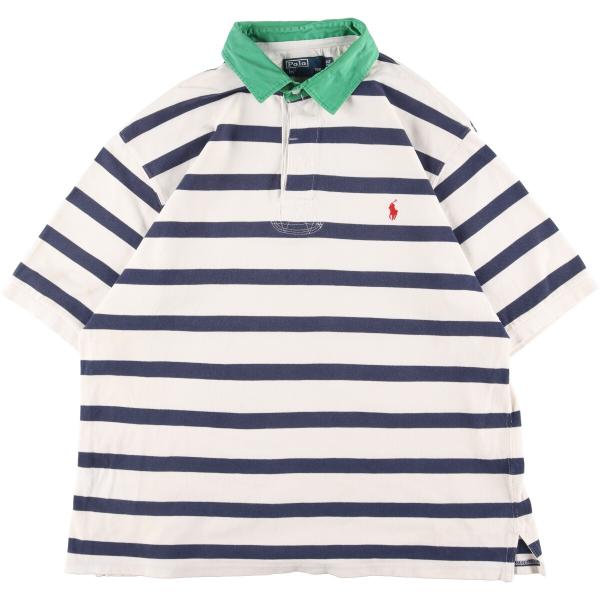 古着 ラルフローレン Ralph Lauren POLO by Ralph Lauren ボーダー柄...