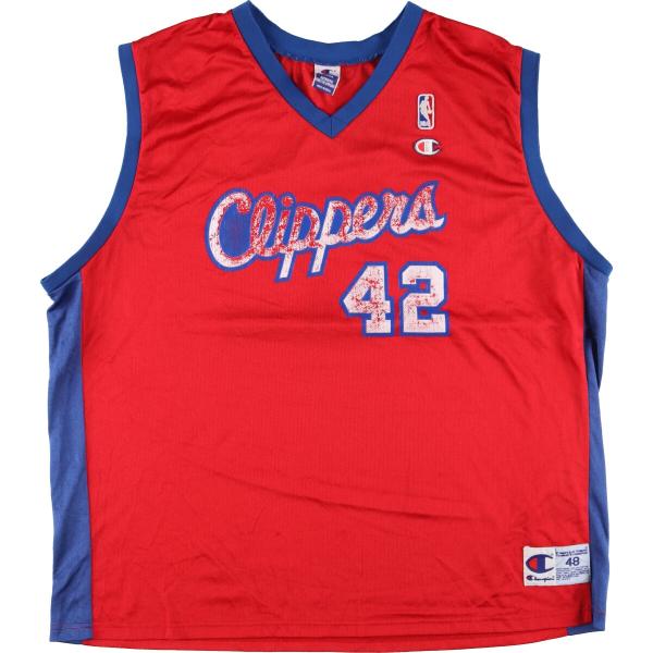 古着 チャンピオン NBA LOS ANGELES CLIPPERS ロサンゼルスクリッパーズ メッ...