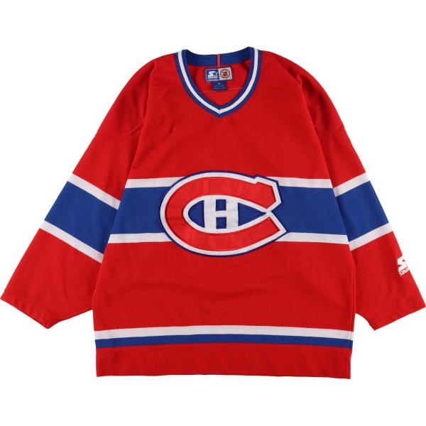 古着 スターター Starter NHL MONTREAL CANADIENS モントリオールカナデ...