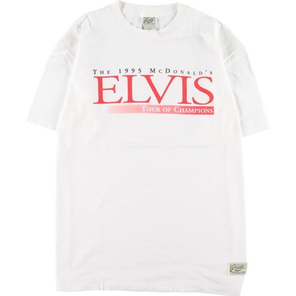 古着 90年代 ROOTS ELVIS PRESLEY エルヴィスプレスリー バンドTシャツ バンT...