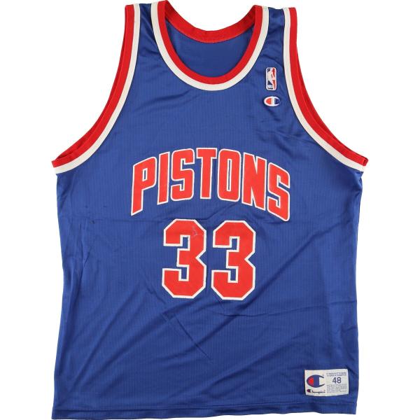 古着 90年代 チャンピオン NBA DETROIT PISTONS デトロイトピストンズ ゲームシ...