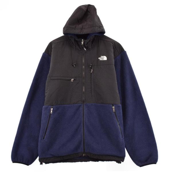 古着 ザノースフェイス THE NORTH FACE デナリフーディー ナイロンxフリースパーカー ...