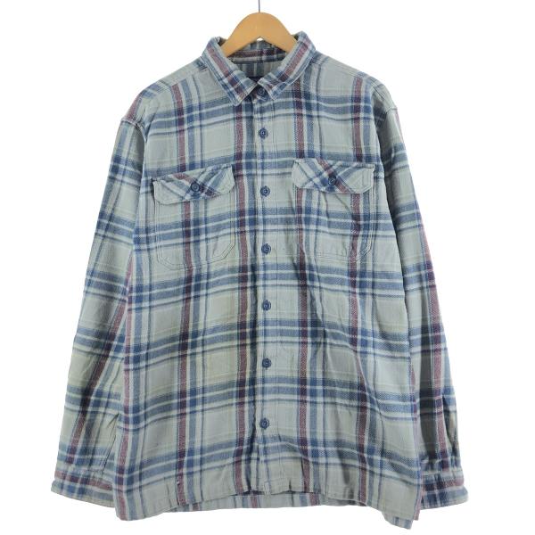 古着 パタゴニア Patagonia ORGANIC COTTON オーガニックコットン チェック柄...