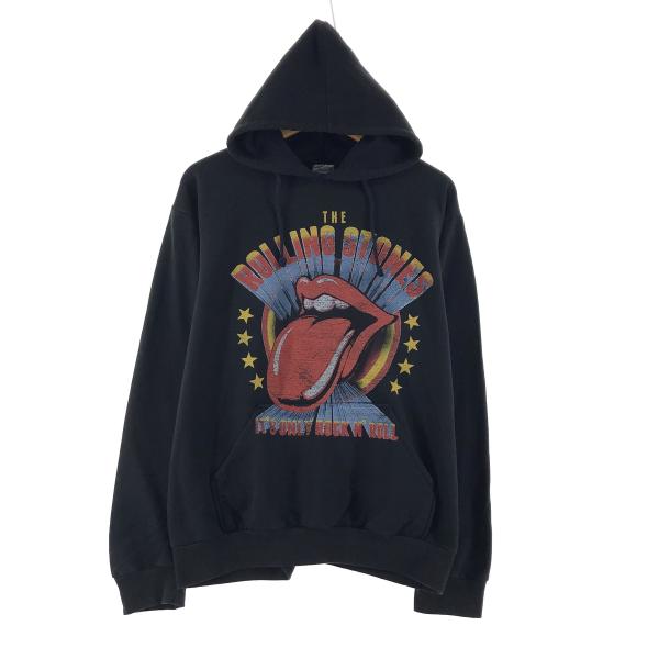 古着 THE ROLLING STONES ザローリングストーンズ スウェットプルオーバーパーカー ...