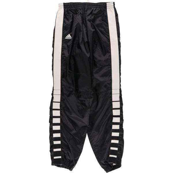 古着 アディダス adidas TEAM ナイロンパンツ シャカシャカパンツ メンズM /eaa36...