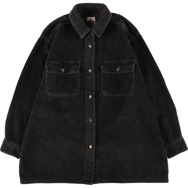 古着 NO LIMIT 長袖 コーデュロイシャツ ボックスシャツ レディースL相当 /eaa3656...
