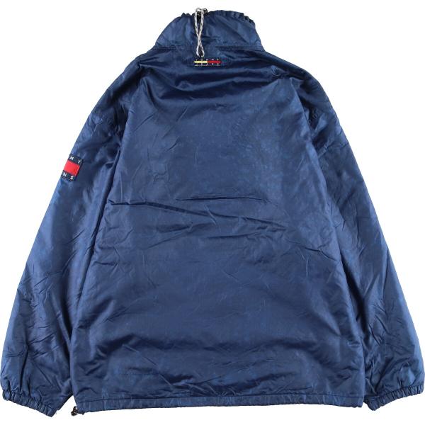 古着 90年代 トミーヒルフィガー TOMMY HILFIGER 袖ワッペン 中綿ジャケット メンズ...