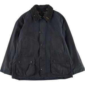 古着 90年代 Barbour BEDALE ビデイル 旧3ワラント バッジ付き ワックスコットン オイルドジャケット 英国製 C40 メンズM /eaa378765 【SS2403】｜jamtrading1