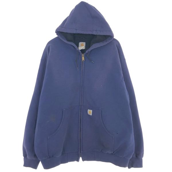 古着 カーハート Carhartt スウェットフルジップパーカー メンズXXL /eaa379547