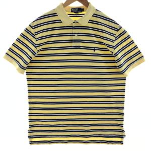 古着 ラルフローレン Ralph Lauren POLO by Ralph Lauren 半袖 ボーダー ポロシャツ メンズL /eaa381248｜jamtrading1