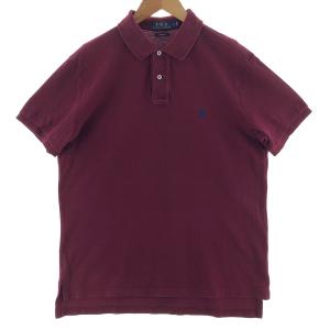 古着 ラルフローレン Ralph Lauren POLO RALPH LAUREN CUSTOM FIT 半袖 ポロシャツ メンズL /eaa381275｜jamtrading1