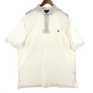 古着 ラルフローレン Ralph Lauren POLO by Ralph Lauren 半袖 ポロシャツ メンズXXL /eaa382090｜jamtrading1