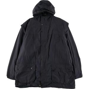 古着 90年代 バブアー Barbour DURHAM ダーハム 旧3ワラント ワックスコットン オイルドジャケット メンズXL ヴィンテージ /eaa383462 【SS2403】｜jamtrading1