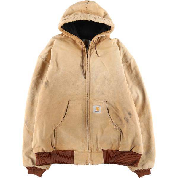 古着 カーハート Carhartt アクティブジャケット ダックフルジップパーカー メンズXXL /...