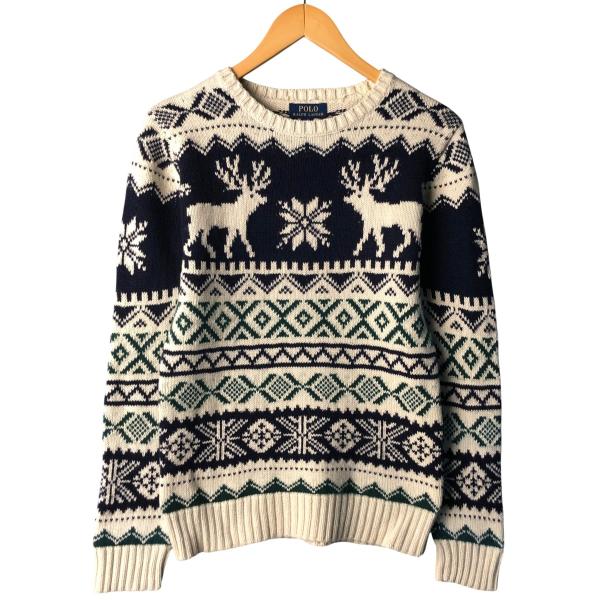 古着 ラルフローレン Ralph Lauren POLO RALPH LAUREN ノルディック柄 ...