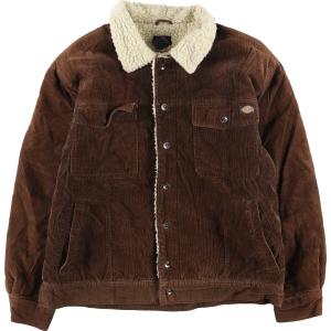 古着 ディッキーズ Dickies コーデュロイボアジャケット メンズXL /eaa394391｜jamtrading1