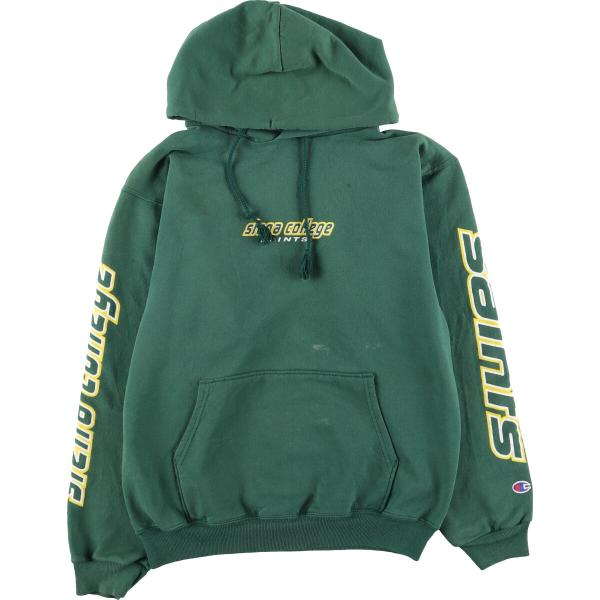 古着 チャンピオン Champion SIENA COLLEGE シエナ大学 袖プリント カレッジ ...