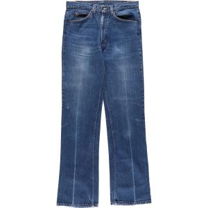 70s USA製 Levis 517 ストレッチデニム リーバイス 古着 W34 Levi's 517 デニムパンツ W34 リーバイス ボタンフライ ブルー