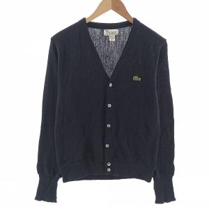 LACOSTE 古着 70年代 ラコステ IZOD アクリルニットカーディガン