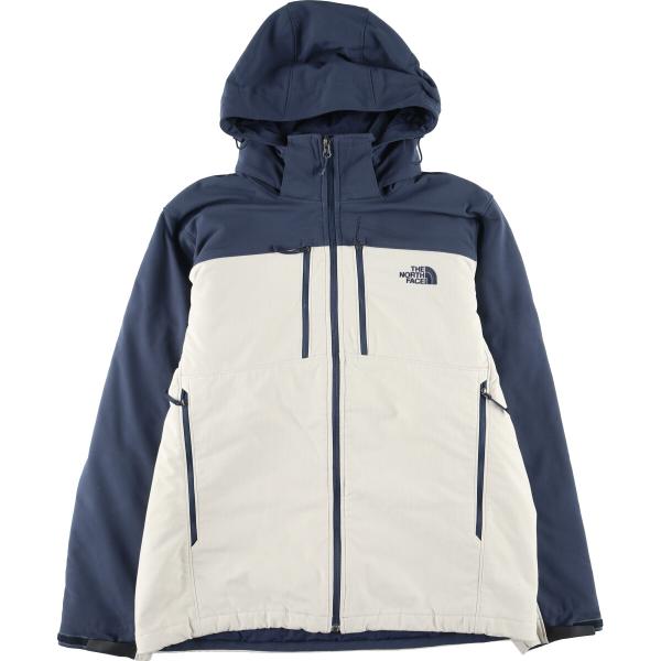 古着 ザノースフェイス THE NORTH FACE 中綿マウンテンパーカー シェルジャケット メン...