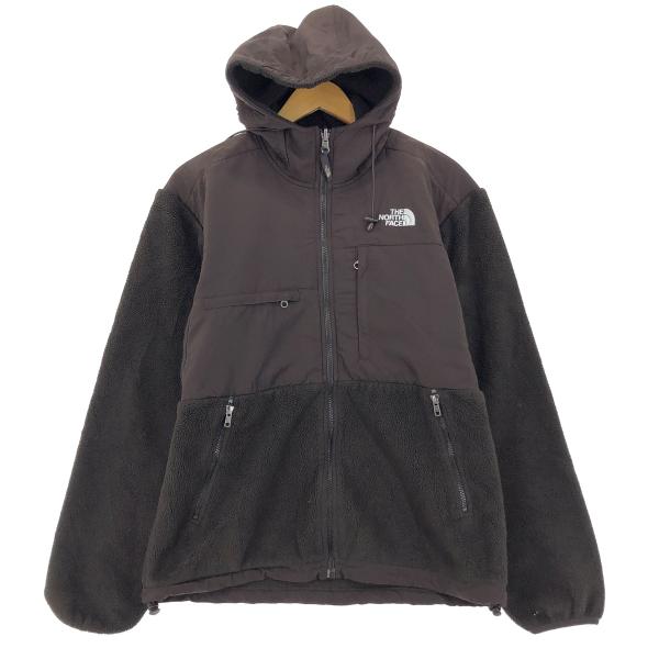 古着 ザノースフェイス THE NORTH FACE デナリフーディー ナイロンxフリースパーカー ...