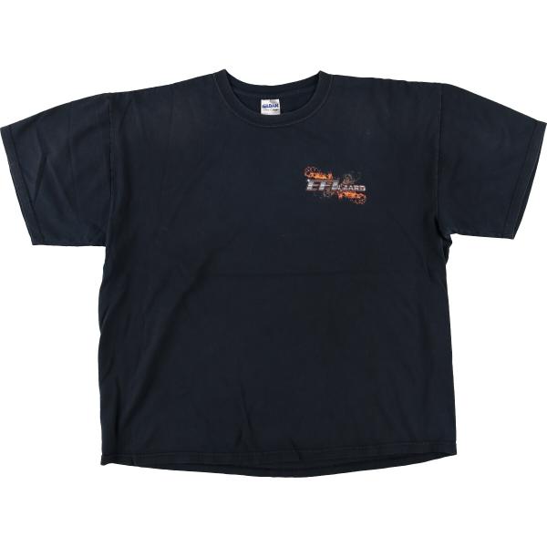 古着 ギルダン GILDAN バックプリント プリントTシャツ メンズXL相当 /eaa410458...