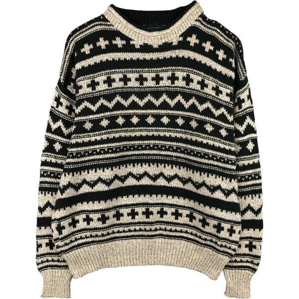古着 90年代 アメリカンイーグル AMERICAN EAGLE OUTFITTERS 総柄 モック...