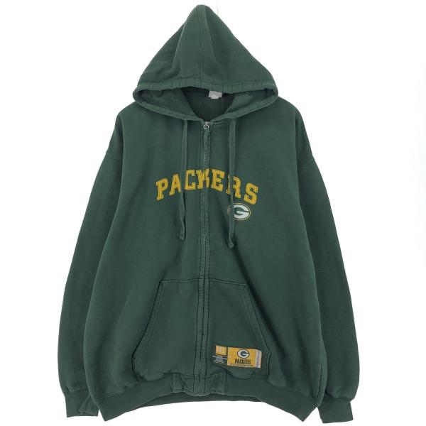 古着 00年代 NFL TEAM APPAREL NFL GREEN BAY PACKERS グリー...