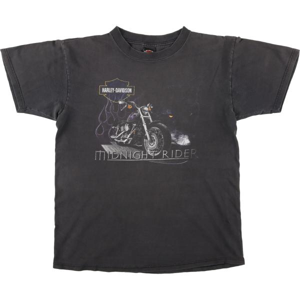 古着 90年代 ハーレーダビッドソン Harley-Davidson モーターサイクル バイクTシャ...