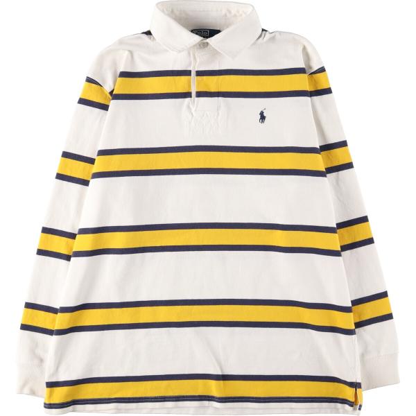 古着 ラルフローレン Ralph Lauren POLO by Ralph Lauren ボーダー柄...